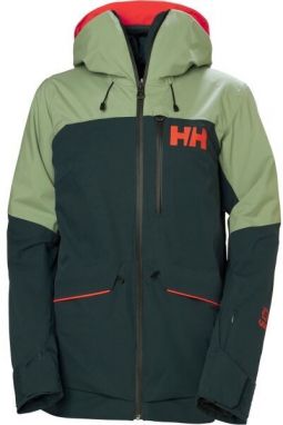 Helly Hansen POWCHASER LIFALOFT JACKET W Dámska lyžiarska bunda, zelená, veľkosť