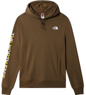 The North Face M HOODIE GRAPHIC PH 1 Pánska mikina, khaki, veľkosť