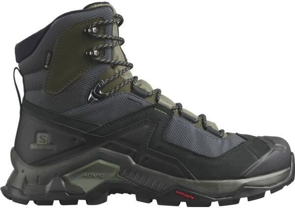Salomon QUEST ELEMENT GTX Pánska turistická obuv, khaki, veľkosť 44