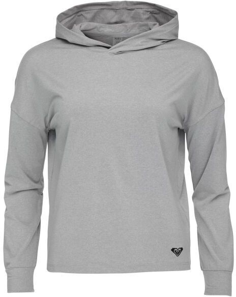 Roxy NATURALLY ACTIVE HOODIE Dámska mikina, sivá, veľkosť