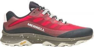 Merrell MOAB SPEED Pánska outdoorová obuv, červená, veľkosť 47