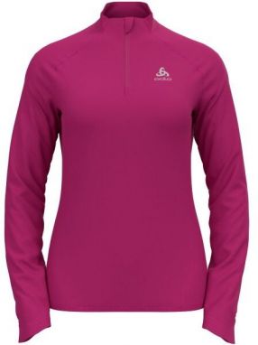 Odlo MIDLAYER 1/2 ZIP CARVE LIGHT Dámska funkčná mikina, ružová, veľkosť