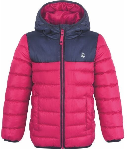 LOAP INGRITTE Dievčenská zimná bunda, ružová, veľkosť 134-140