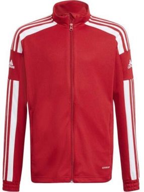 adidas SQ21 TR JKT Y Chlapčenská futbalová mikina, červená, veľkosť