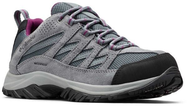 Columbia CRESTWOOD WP W Dámska treková obuv, sivá, veľkosť 38