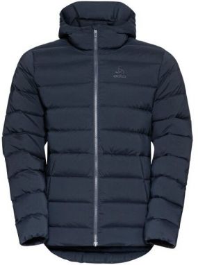 Odlo ASCENT N-THERMIC HOODED INSULATED JACKET Pánska bunda, tmavo modrá, veľkosť