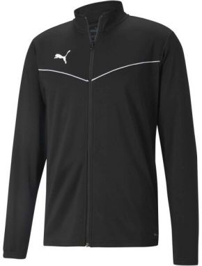 Puma TEAMRISE TRAINING POLY JACKET Pánska mikina, čierna, veľkosť