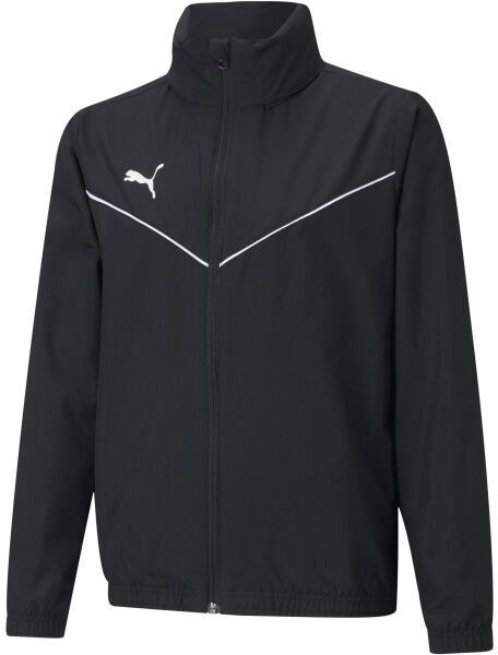 Puma TEAMRISE ALL WEATHER JKT JR Chlapčenská bunda, čierna, veľkosť