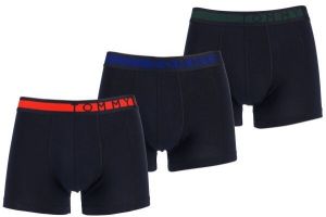 Tommy Hilfiger 3P TRUNK Pánske boxerky, čierna, veľkosť