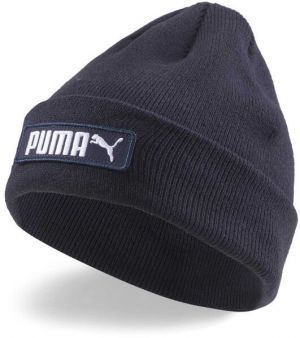 Puma CLASSIC CUFF BEANIE Pánska pletená čiapka, tmavo modrá, veľkosť UNI