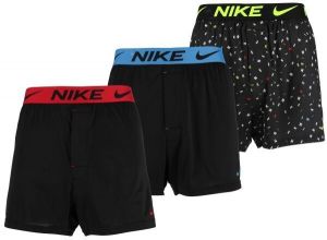 Nike DRI-FIT ESSEN MICRO BOXER 3PK Pánske boxerky, čierna, veľkosť