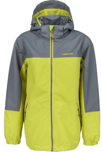 Head REINO Chlapčenská bunda, reflexný neón, veľkosť 116-122