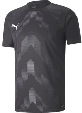 Puma TEAMGLORY JERSEY Pánske futbalové tričko, čierna, veľkosť