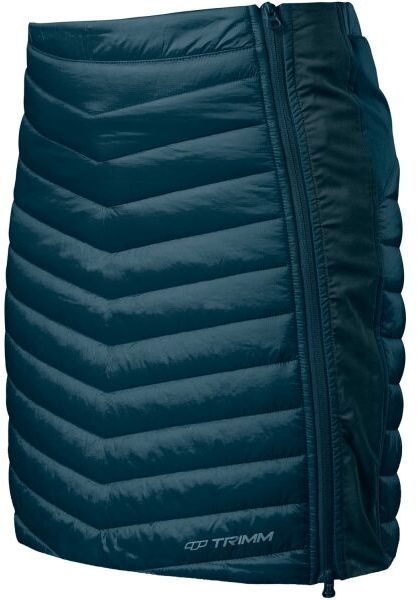 TRIMM RONDA Dámska zateplená sukňa, modrá, veľkosť