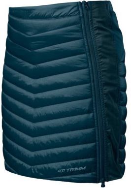 TRIMM RONDA Dámska zateplená sukňa, modrá, veľkosť