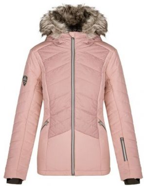 Loap OKIFFA Dámska lyžiarska bunda, ružová, veľkosť
