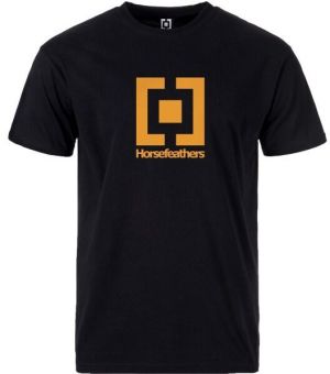 Horsefeathers BASE T-SHIRT Pánske tričko, čierna, veľkosť