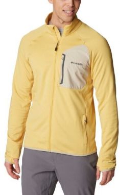 Columbia TRIPLE CANYON FULL ZIP Pánska funkčná mikina, žltá, veľkosť