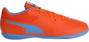 Puma TRUCO III JR Detská halová obuv, oranžová, veľkosť 34.5
