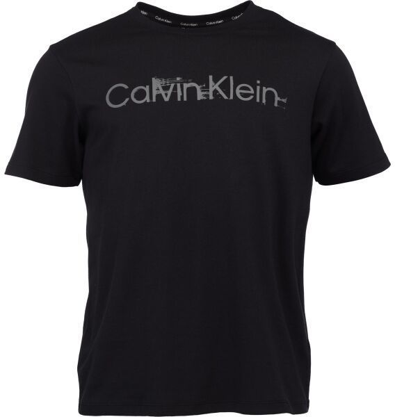 Calvin Klein ESSENTIALS PW S/S Pánske tričko, čierna, veľkosť