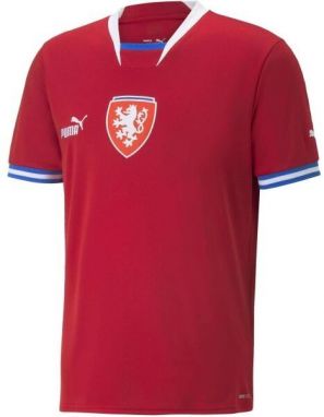 Puma FACR HOME JERSEY REPLICA Pánsky dres, červená, veľkosť