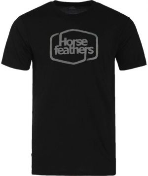 Horsefeathers ROOTER TECH T-SHIRT Pánske tričko, čierna, veľkosť
