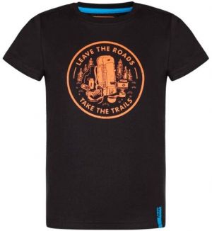 LOAP BOONER Chlapčenské tričko, čierna, veľkosť 112-116