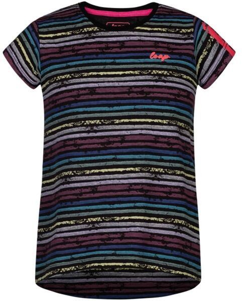 LOAP BESANA Dievčenské tričko, čierna, veľkosť 122-128