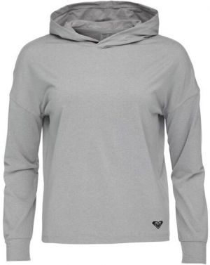 Roxy NATURALLY ACTIVE HOODIE Dámska mikina, sivá, veľkosť
