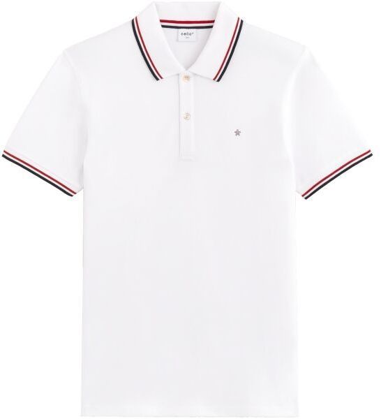 CELIO NECETWO Pánske polo tričko, biela, veľkosť