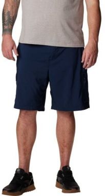 Columbia SILVER RIDGE UTILITC CARGO SHORT Pánske šortky, tmavo modrá, veľkosť