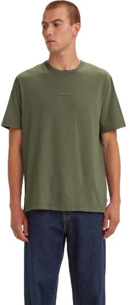 Levi's® SS RELAXED FIT TEE BW TAPE Pánske tričko, khaki, veľkosť