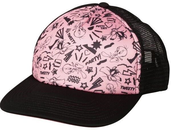 LOONEY TUNES TWEETY DANCE HAT Šiltovka, ružová, veľkosť UNI