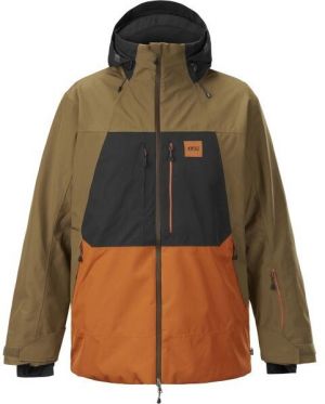 Picture TRACK Pánska lyžiarska bunda, khaki, veľkosť
