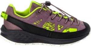 Jack Wolfskin VILI SNEAKER LOW K Detská treková obuv, fialová, veľkosť