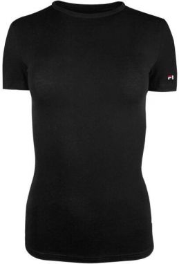 Fila ROUND-NECK TSHIRT Dámske tričko, čierna, veľkosť