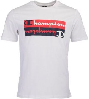 Champion GRAPHIC SHOP AUTHENTIC CREWNECK T-SHIRT Pánske tričko, biela, veľkosť