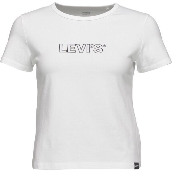 Levi's® GRAPHIC RICKIE TEE Dámske tričko, biela, veľkosť
