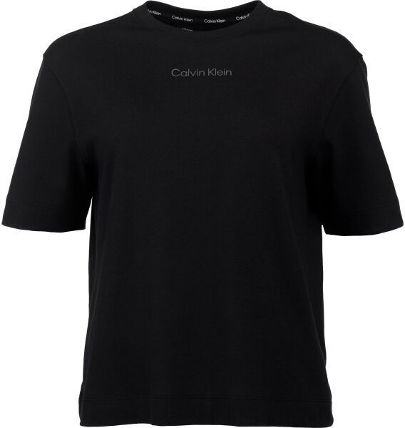 Calvin Klein ESSENTIALS PW SS Dámske tričko, čierna, veľkosť