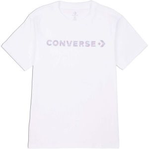 Converse WORDMARK SS TEE Dámske tričko, biela, veľkosť