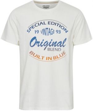 BLEND TEE REGULAR FIT Pánske tričko, biela, veľkosť