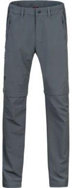 Hannah STRETCH Pánské odopínateľné nohavice, tmavo sivá, veľkosť