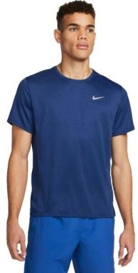 Nike NK DF UV MILER SS Pánske tréningové tričko, tmavo modrá, veľkosť