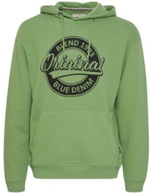 BLEND SWEATSHIRT REGULAR FIT Pánska mikina, zelená, veľkosť