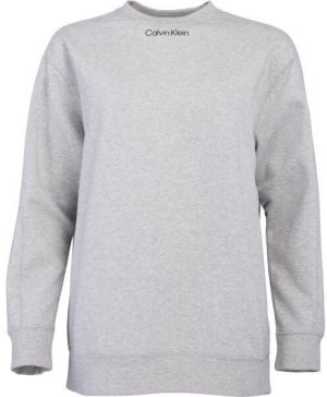 Calvin Klein ESSENTIALS PW PULLOVER Dámska mikina, sivá, veľkosť