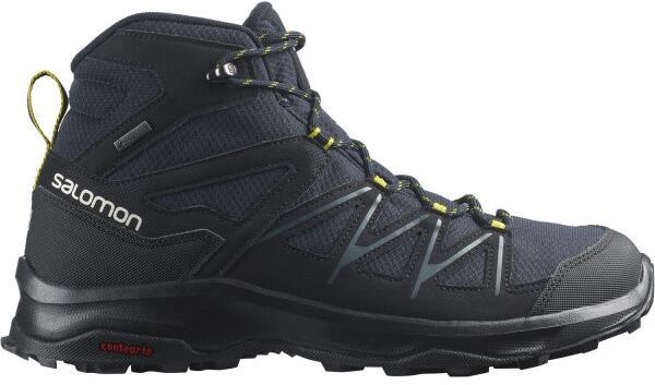 Salomon DAINTREE MID GTX Pánska turistická obuv, tmavo modrá, veľkosť 46 2/3