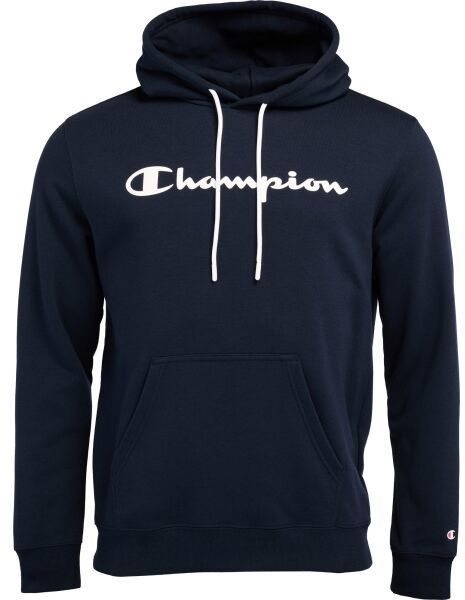 Champion AMERICAN CLASSICS HOODED SWEATSHIRT Pánska mikina, tmavo modrá, veľkosť