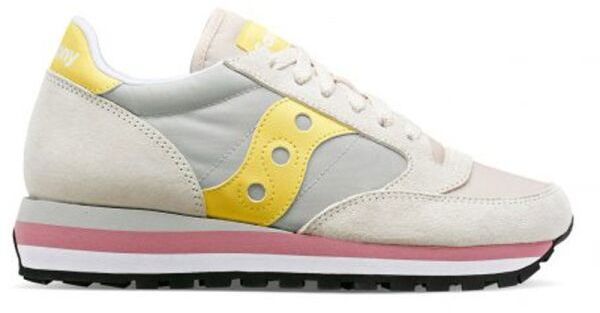 Saucony JAZZ TRIPLE Dámska obuv na voľný čas, sivá, veľkosť 39