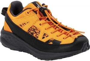 Jack Wolfskin VILI SNEAKER LOW K Detská treková obuv, oranžová, veľkosť