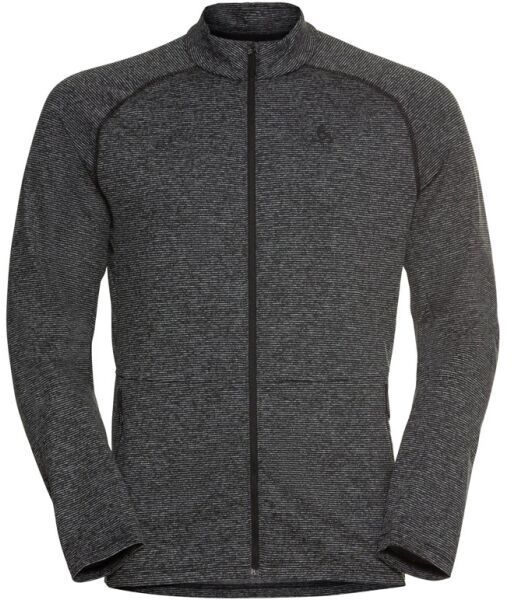 Odlo FULL ZIP SESVENNA Pánska mikina, tmavo sivá, veľkosť
